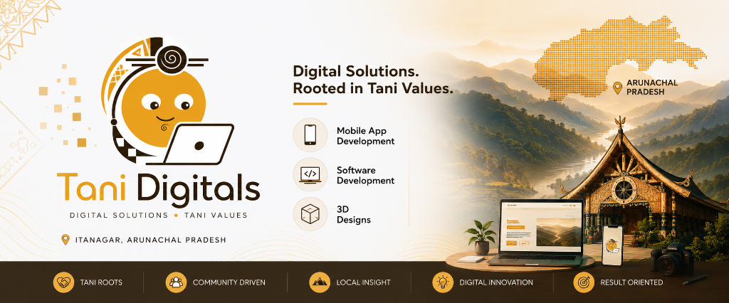 Tani Digitals Official Studio Banner